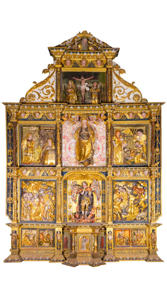 Retablo de San Miguel arcángel Museo del retablo